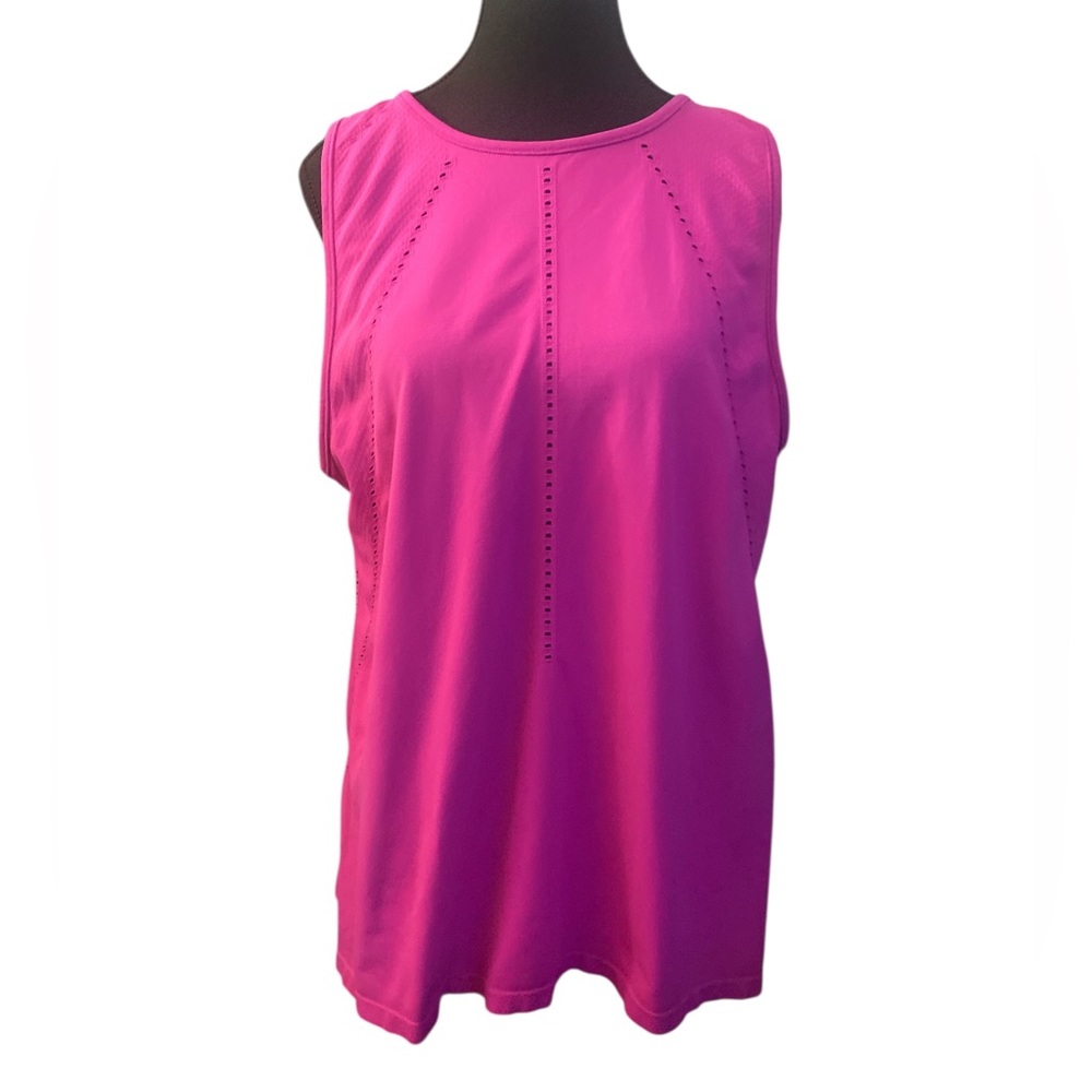 ****SALE*** Athleta Magenta Relaxed Tank Top GUC L